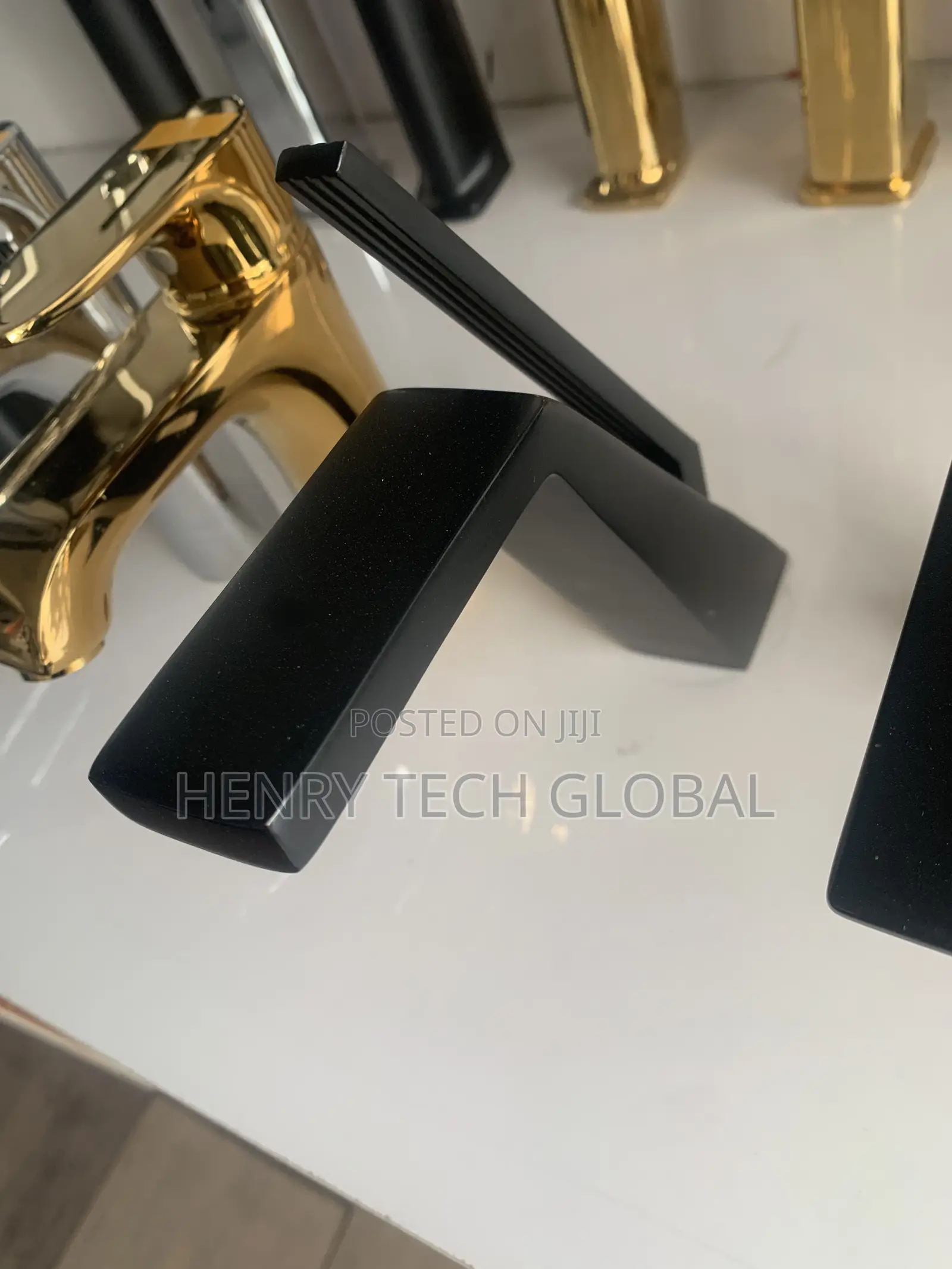 Black Basin Mixer Tap