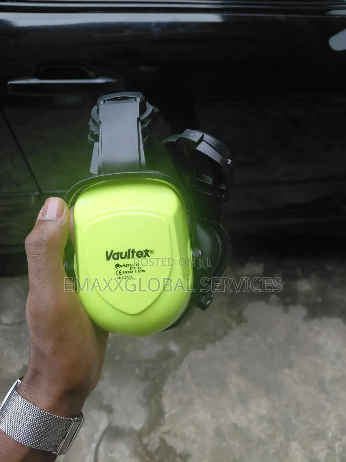 Helmet Mounted Vaultex Earmuff Snr 30db