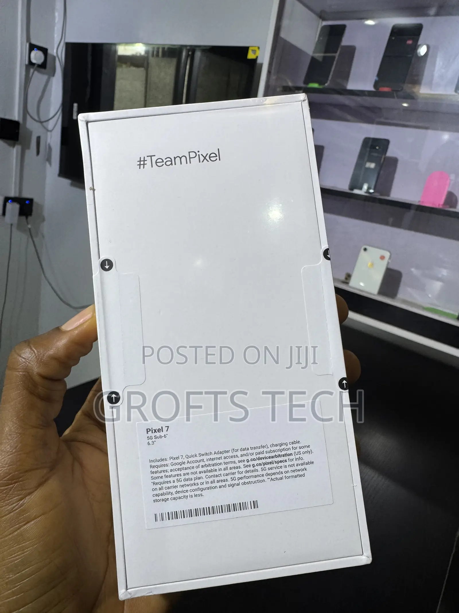 New Google Pixel 7 128 GB Black