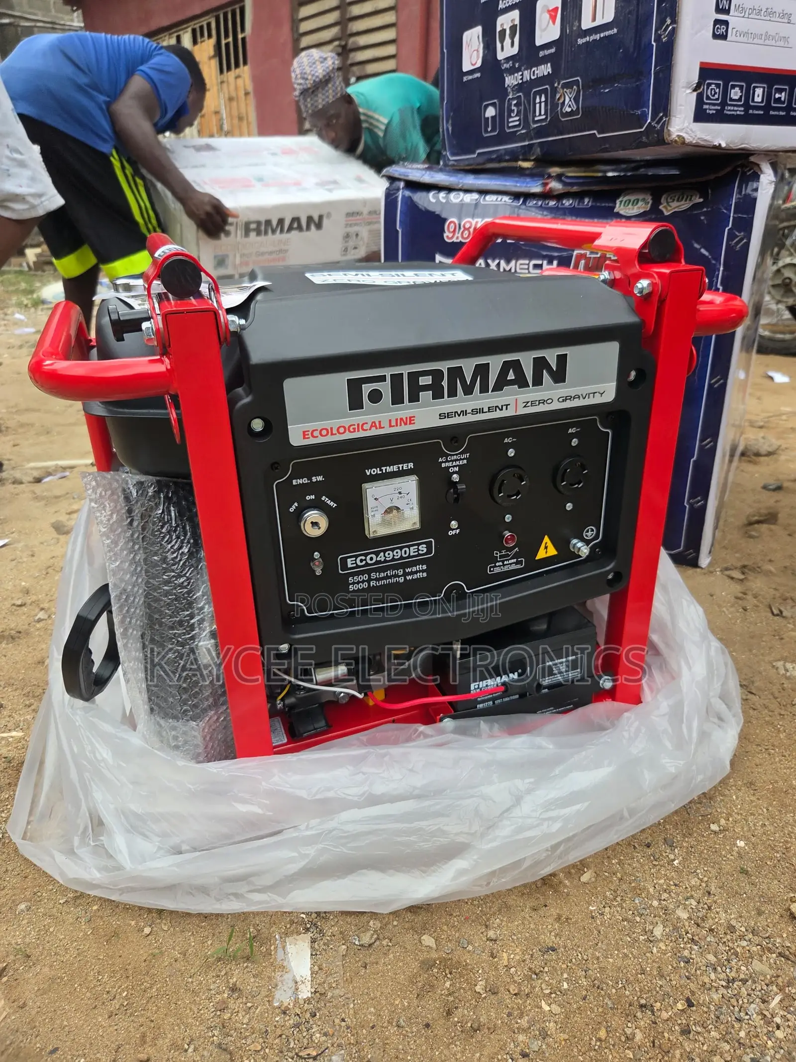Fireman 5.5kva Portable Petrol Generator for Home Business