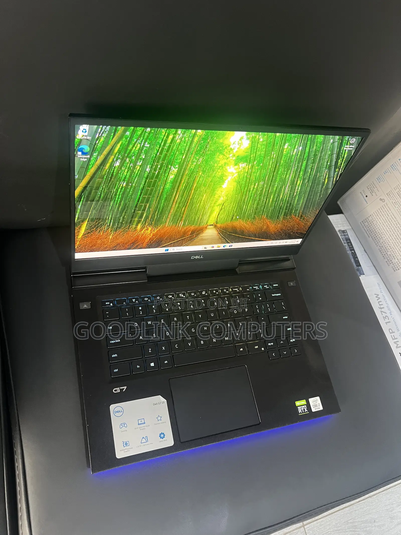 Laptop Dell G7 15 7590 16GB Intel Core i7 SSD 1T