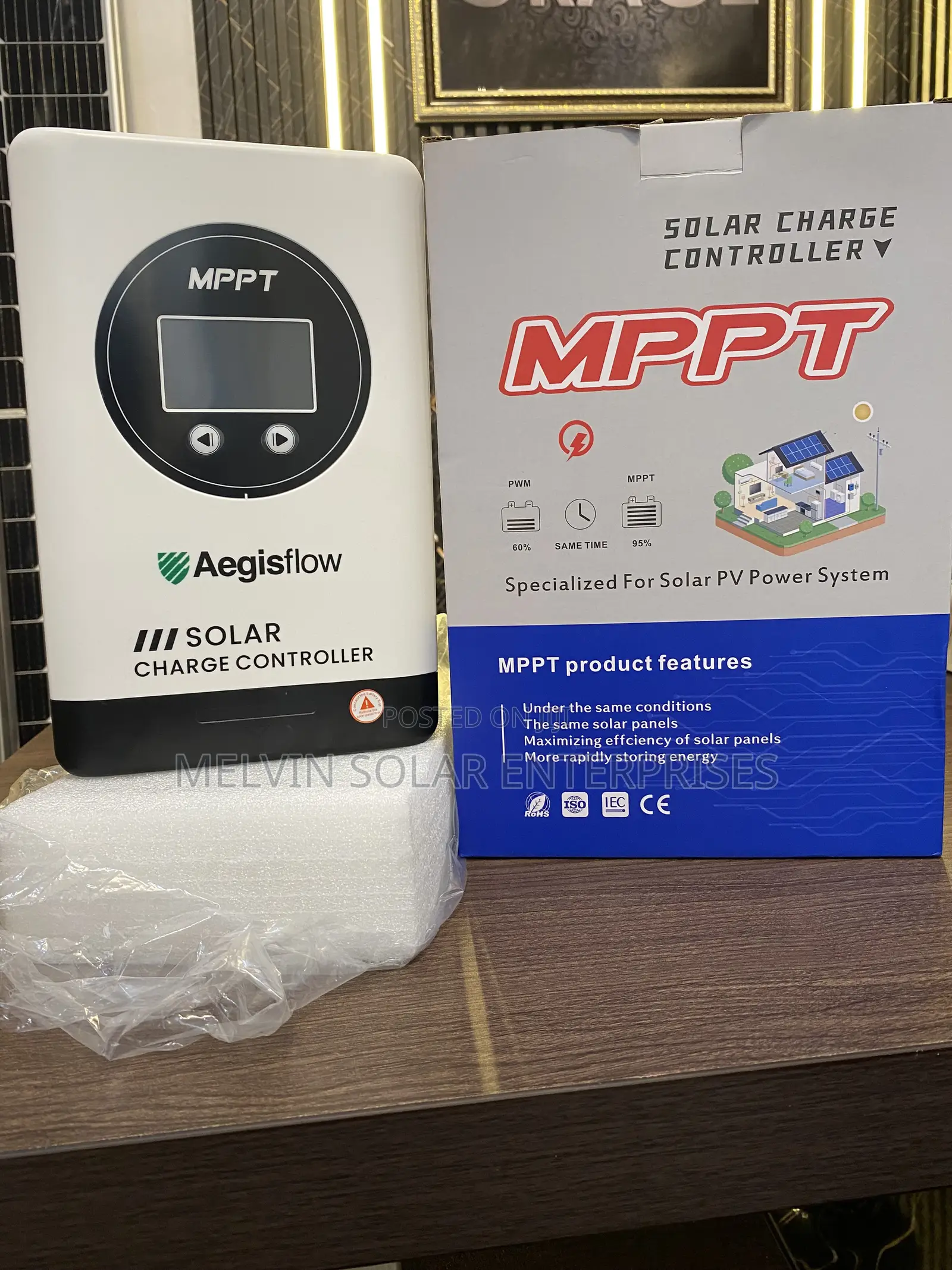 60a 48v Aegisflow MPPT Solar Charger Controller Available in Store Now
