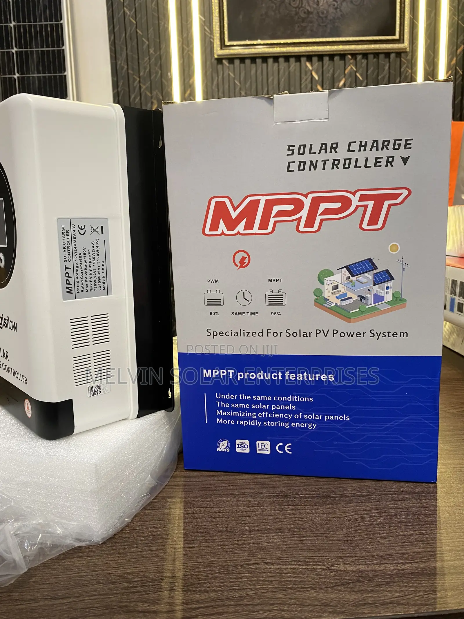 Aegisflow 60a 48v MPPT Solar Charger Controller Available in Store