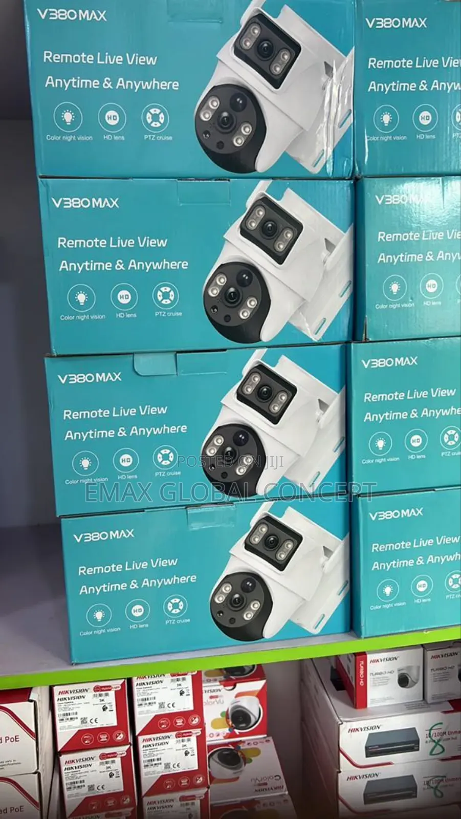 V380max Dual Lens Camera