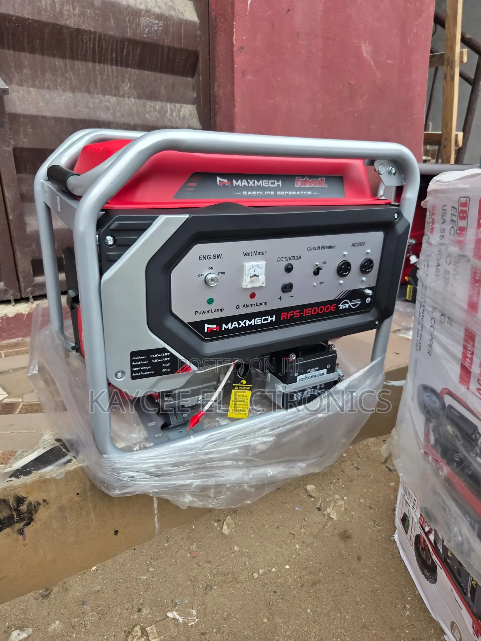 Powerful Maxmech 15kva Generator for Commercial Use