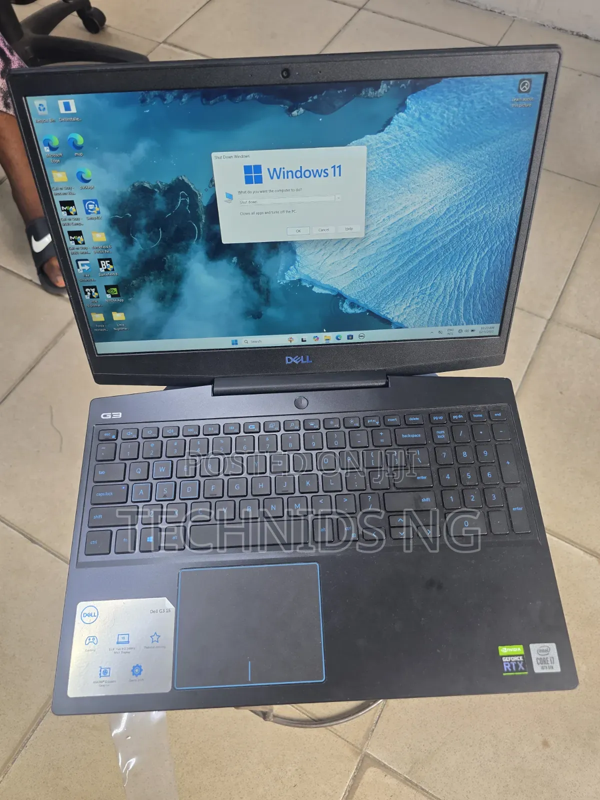 Laptop Dell G3 15 3500 32GB Intel Core i7 SSD 1.5T