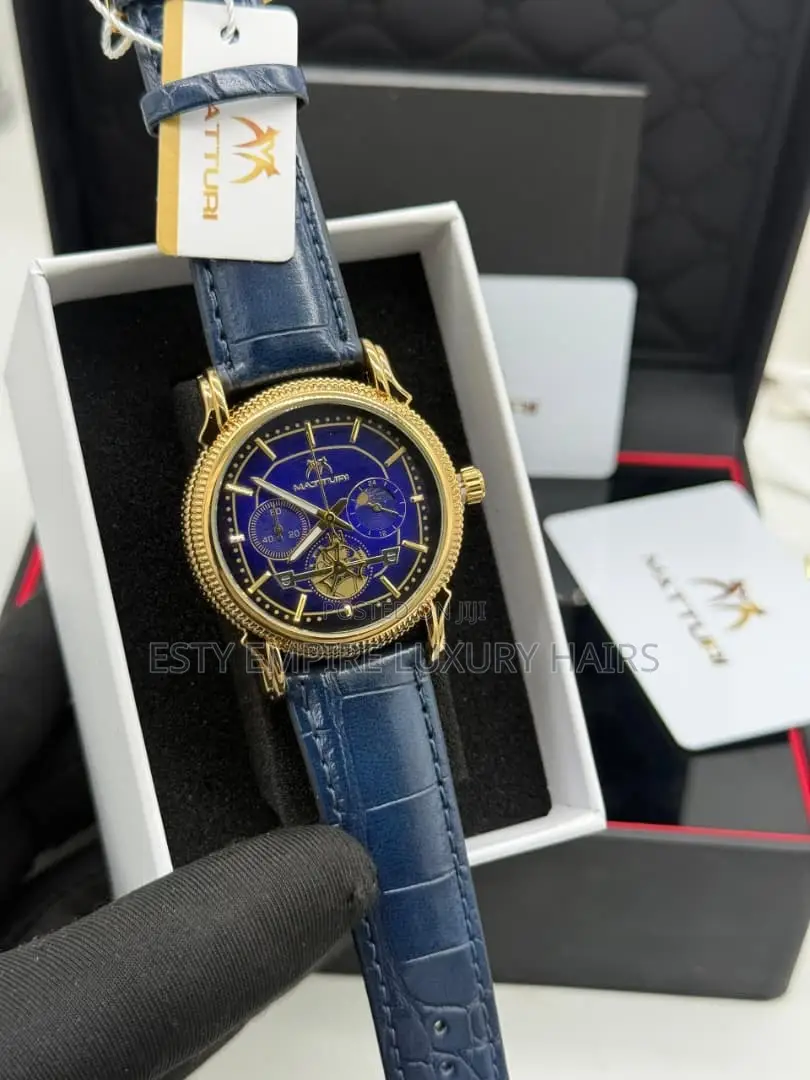High Quality Luxury Matturi Fashion Chronograph Watch