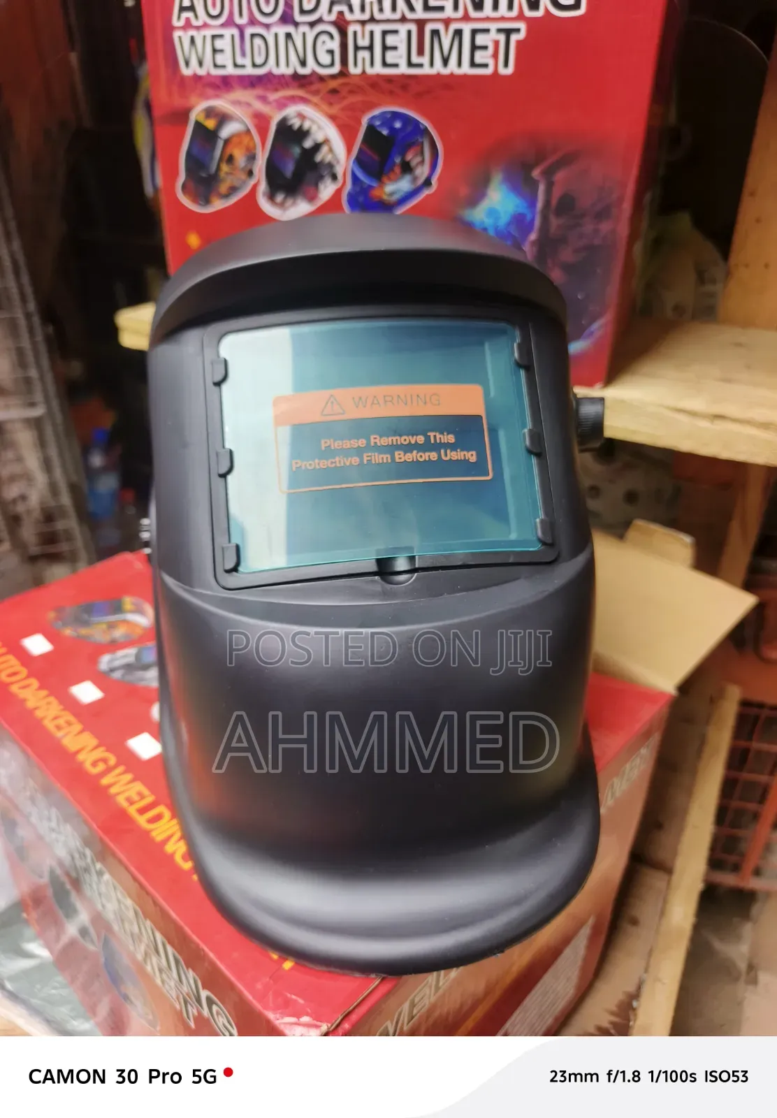 Auto Darkening Welding Face Shield