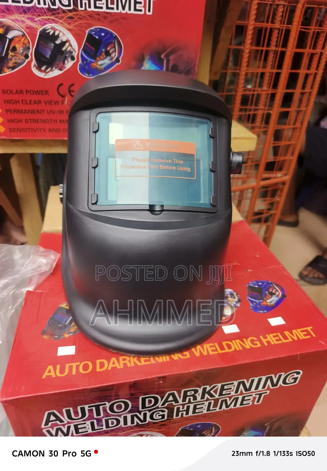 Auto Darkening Welding Face Shield