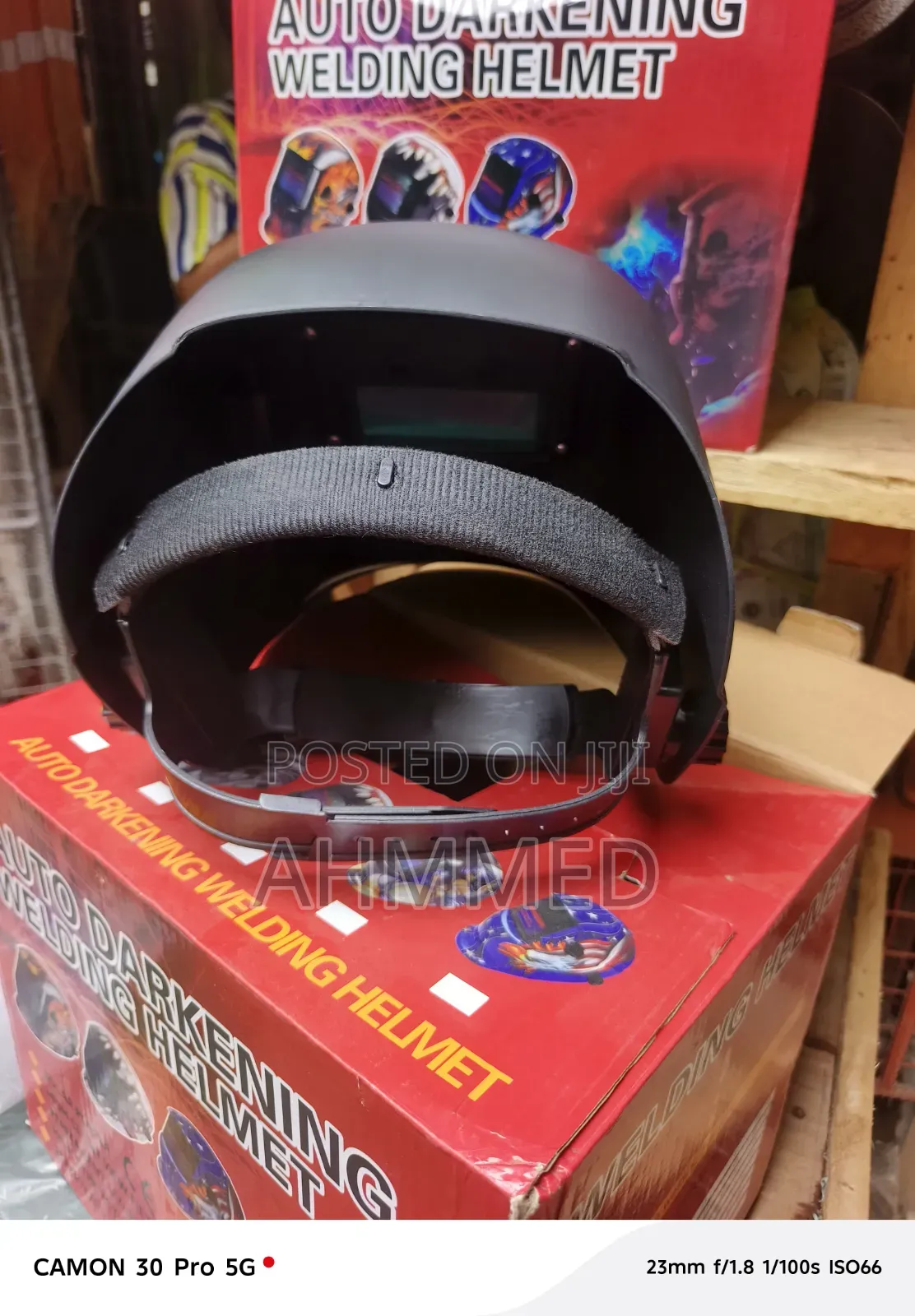 Auto Darkening Welding Face Shield