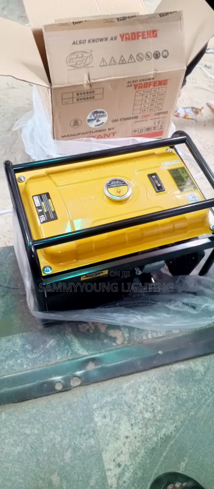 Original Elepaq 4.5kva Petrol Generator