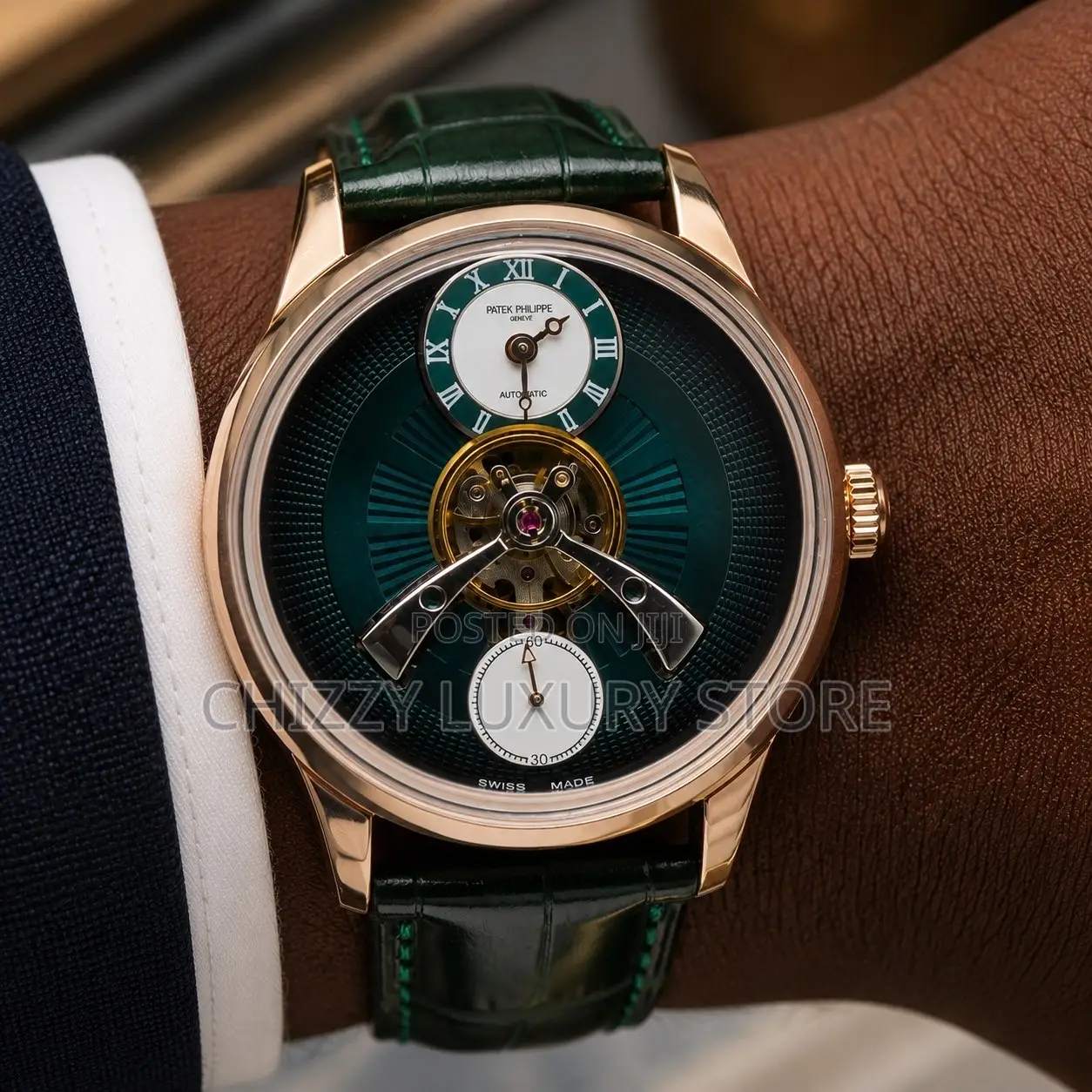 Patek Philippe Quality Luxury Men Automatic Engine Wristwatch