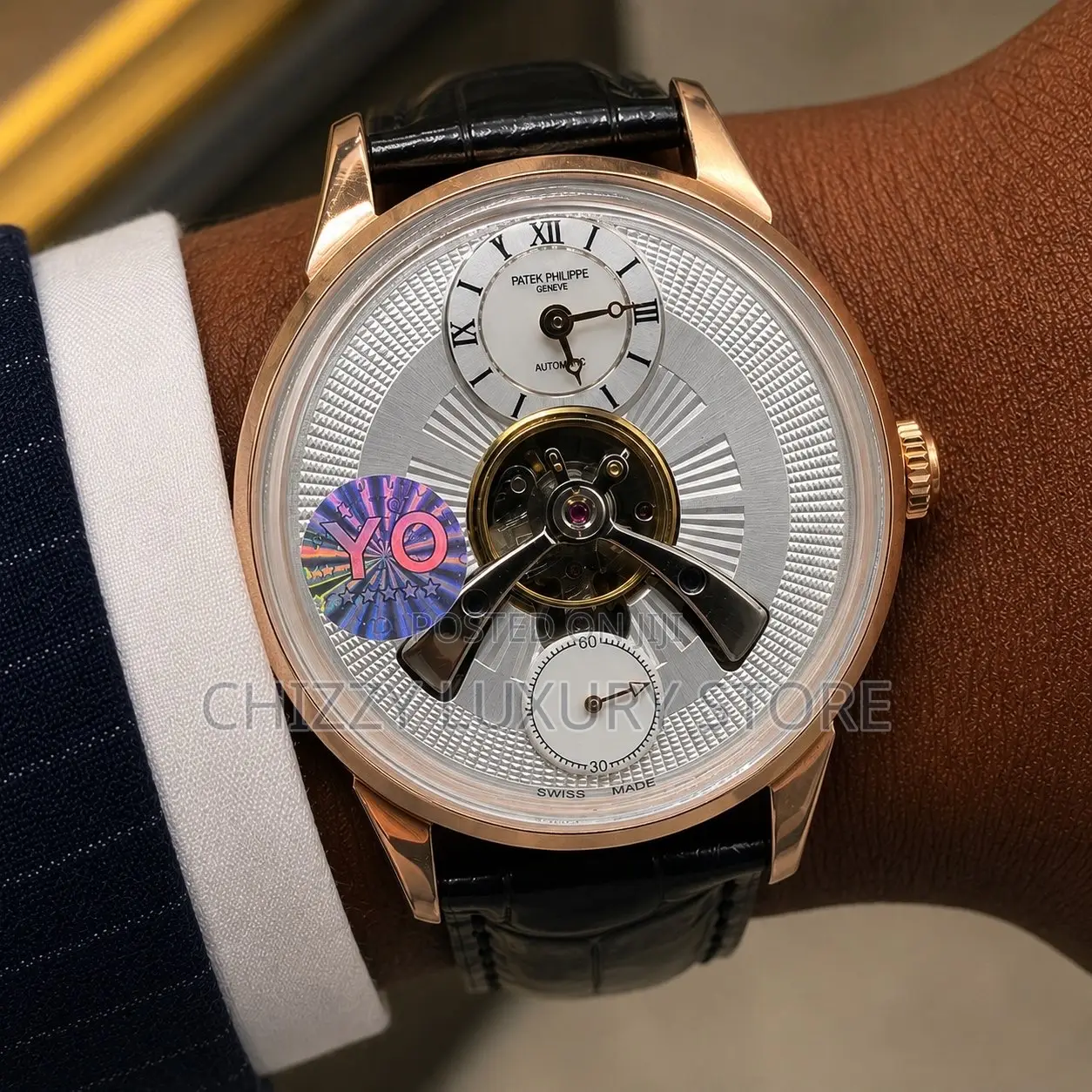 Patek Philippe Quality Luxury Men Automatic Engine Wristwatch