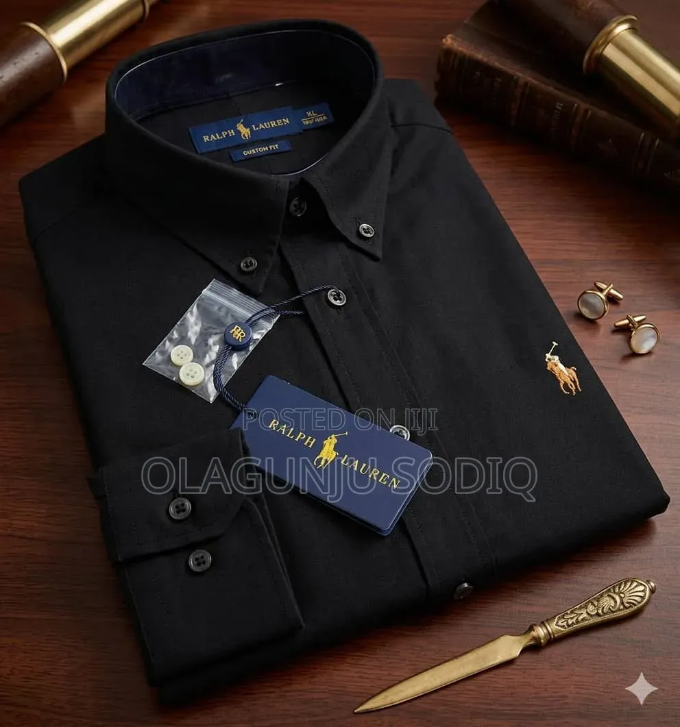 Luxury Italian Polo Ralph Lauren Cotton Shirt