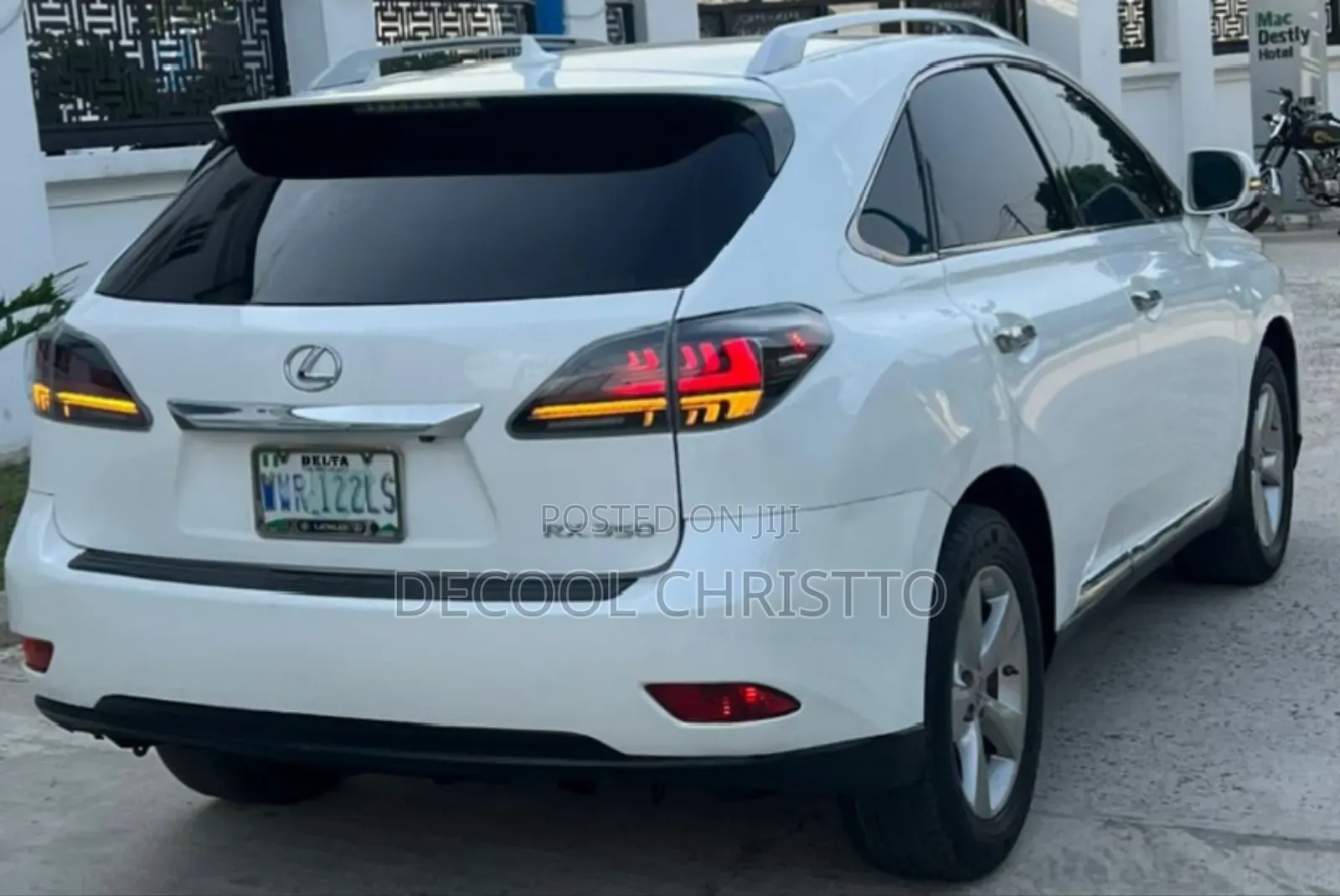 Lexus RX 350 FWD 2012 White