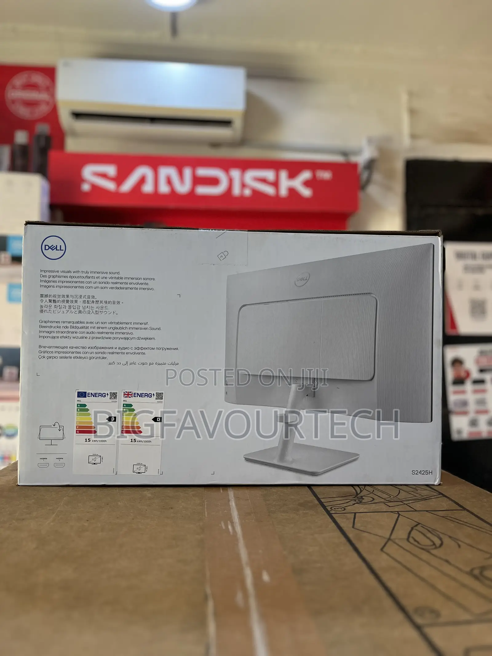 Dell P2425h 24” Full Hd Ips Monitor - Black, Silver {Sku: P2425h}