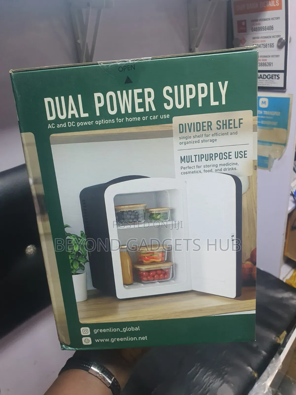 Green Lion GMF-75 Mini Fridge (4l Capacity)