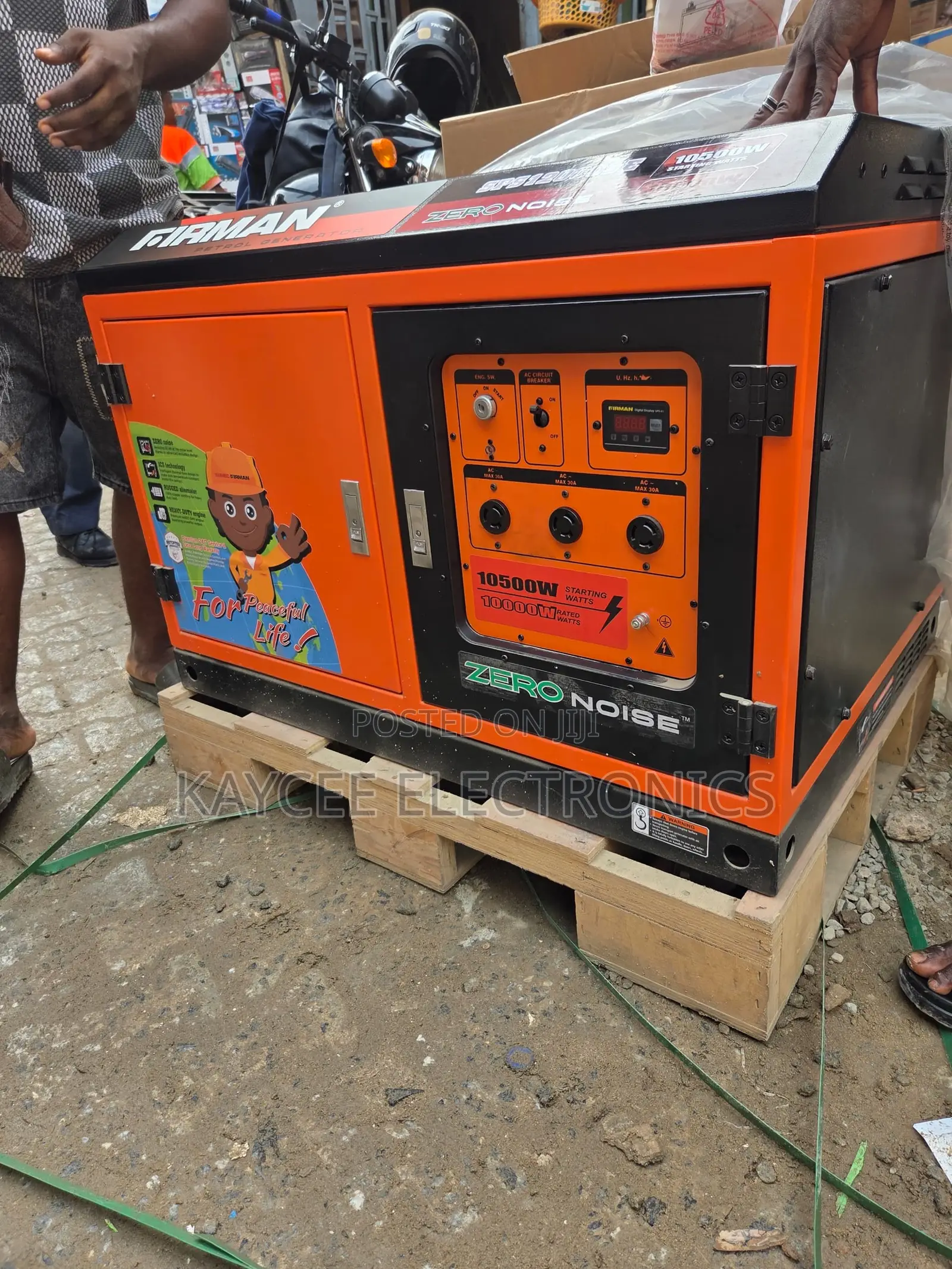 Fireman 10kva Petrol Generator With Ultra-Quiet Operation