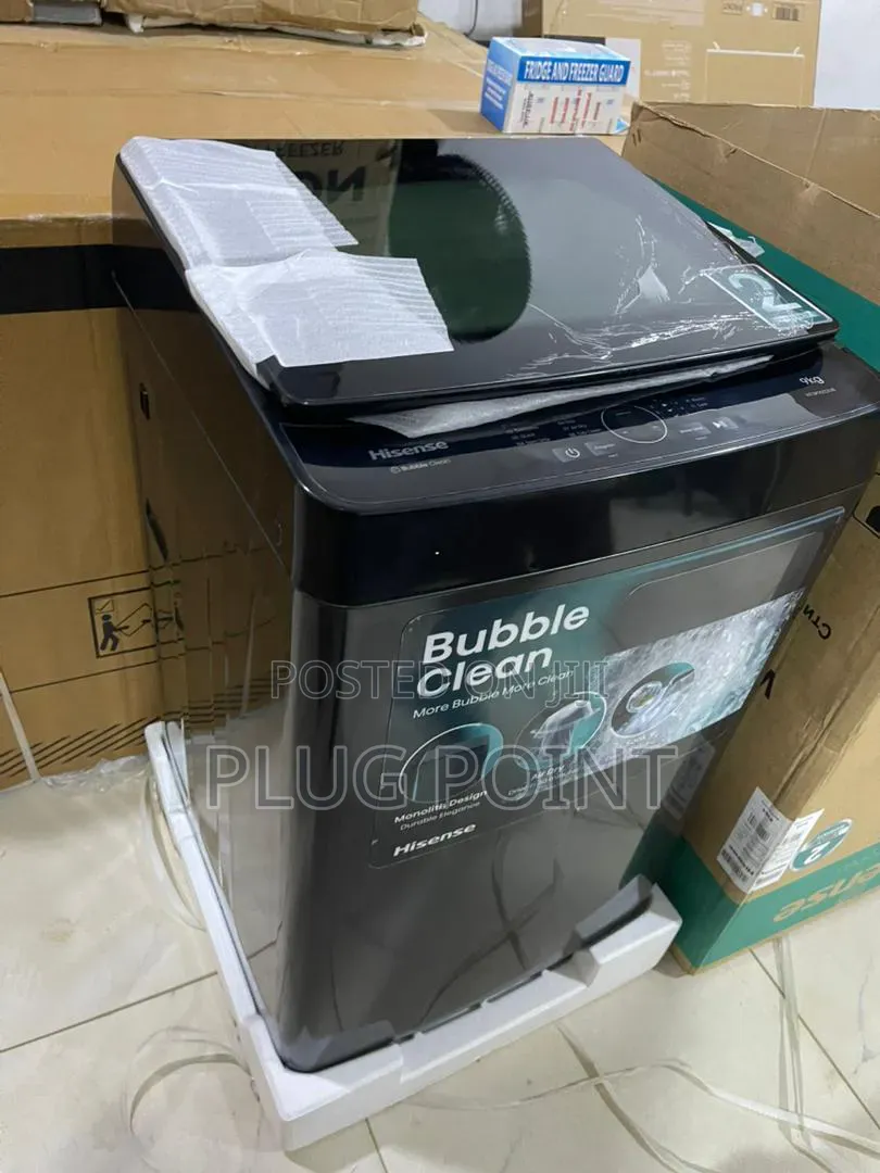 Hisense 9kg High Performance Top Load Wash and Spin Machine