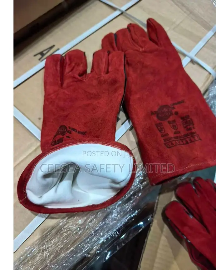 American Safety Heavy Duty Leather Hand Gloves