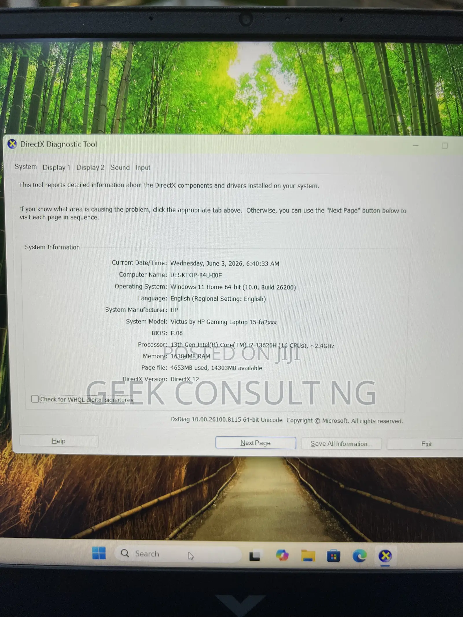 Laptop HP Victus 15 16GB AMD Ryzen 7 SSD 512GB