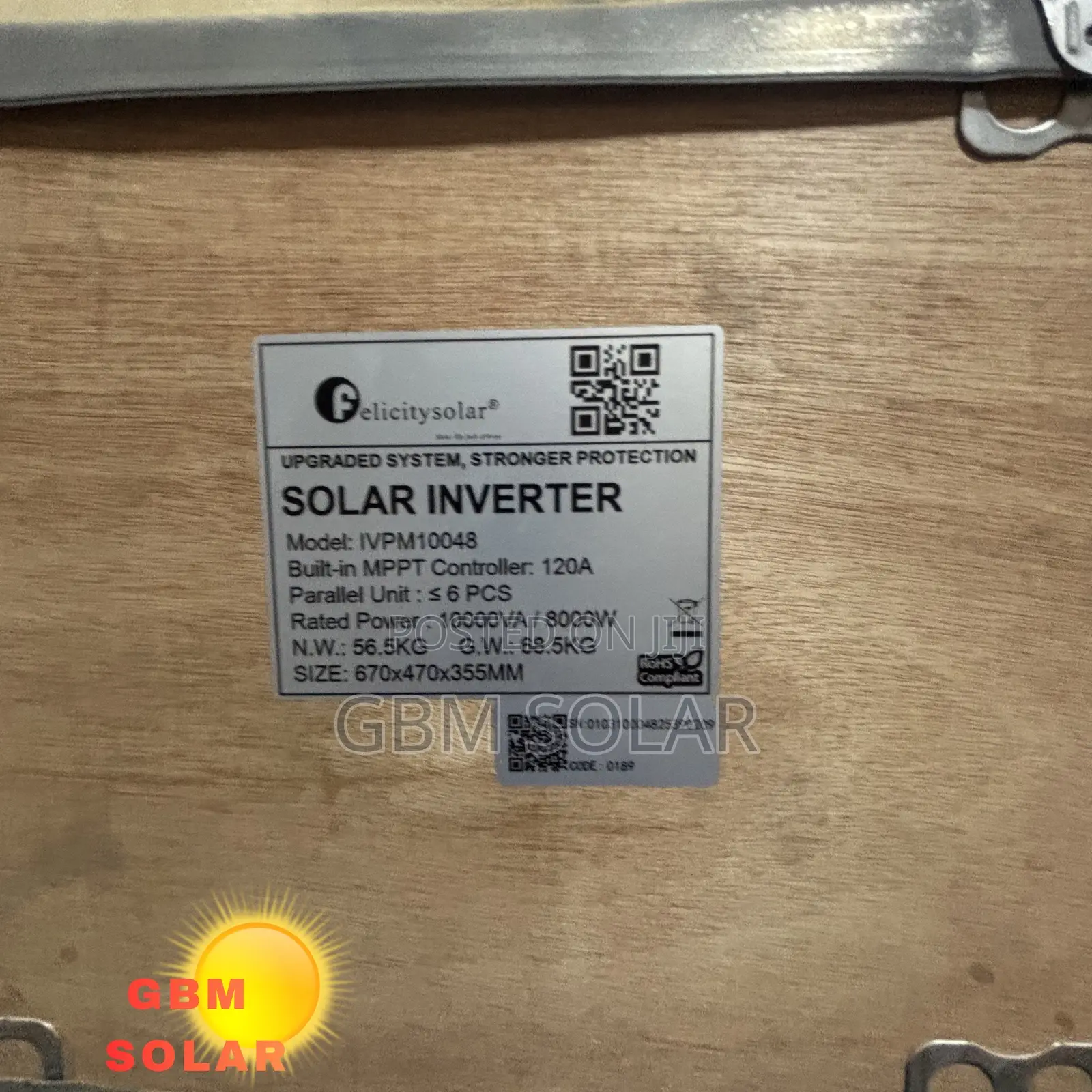 10kva Ivpm Hybrid Felecity Inverter