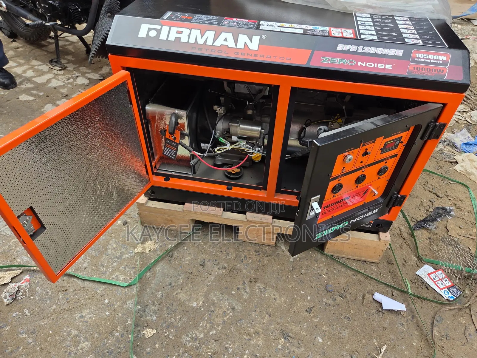 Fireman 10kva Commercial Grade Soundproof Generator