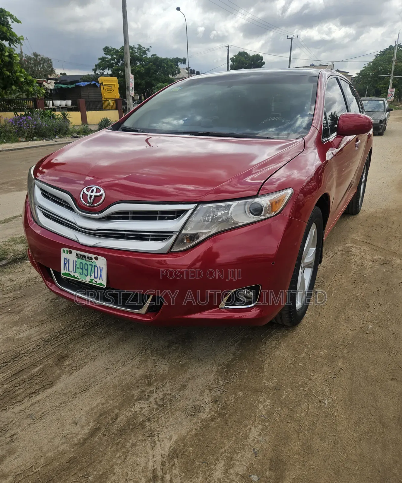 Toyota Venza 2010 Red