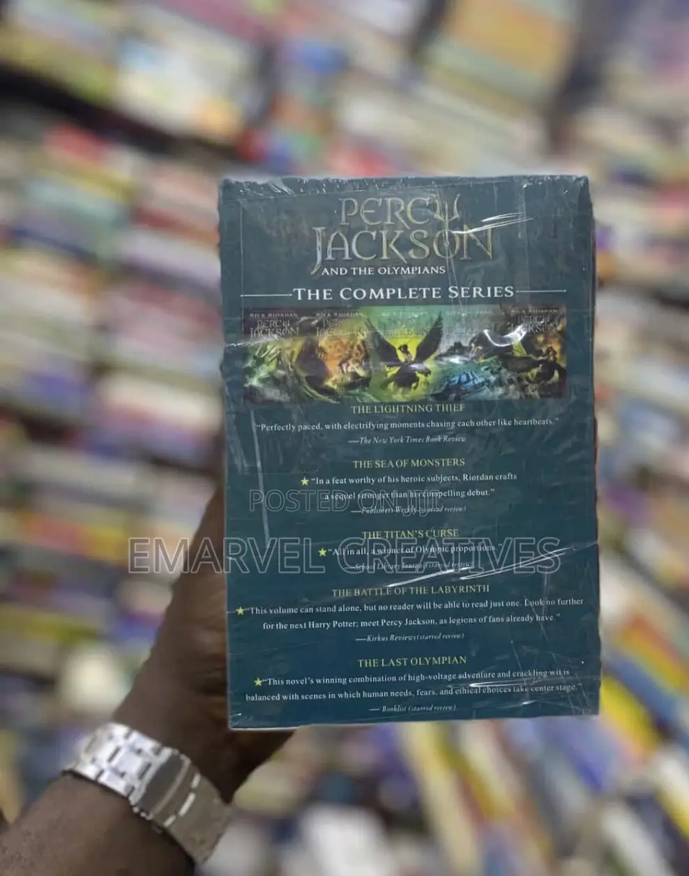 The Collection of Percy Jackson : A Box