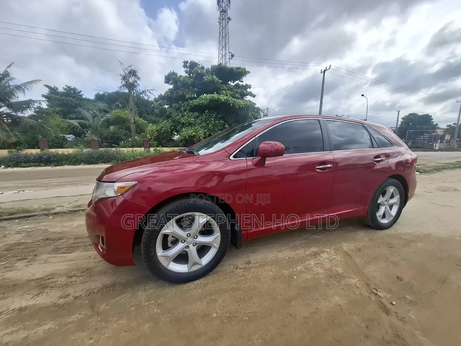 Toyota Venza 2010 Red