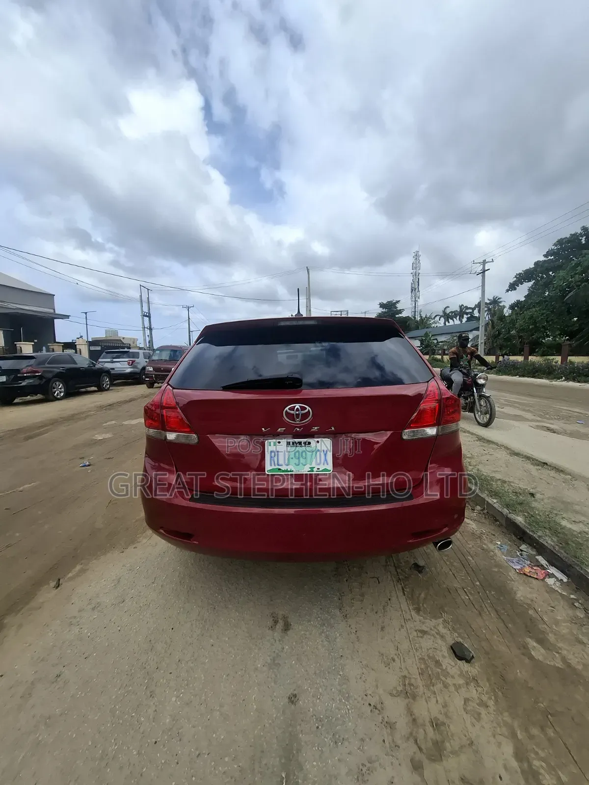 Toyota Venza 2010 Red