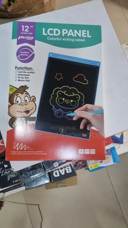 12 Inches Writing Screen Pad Learning Machine