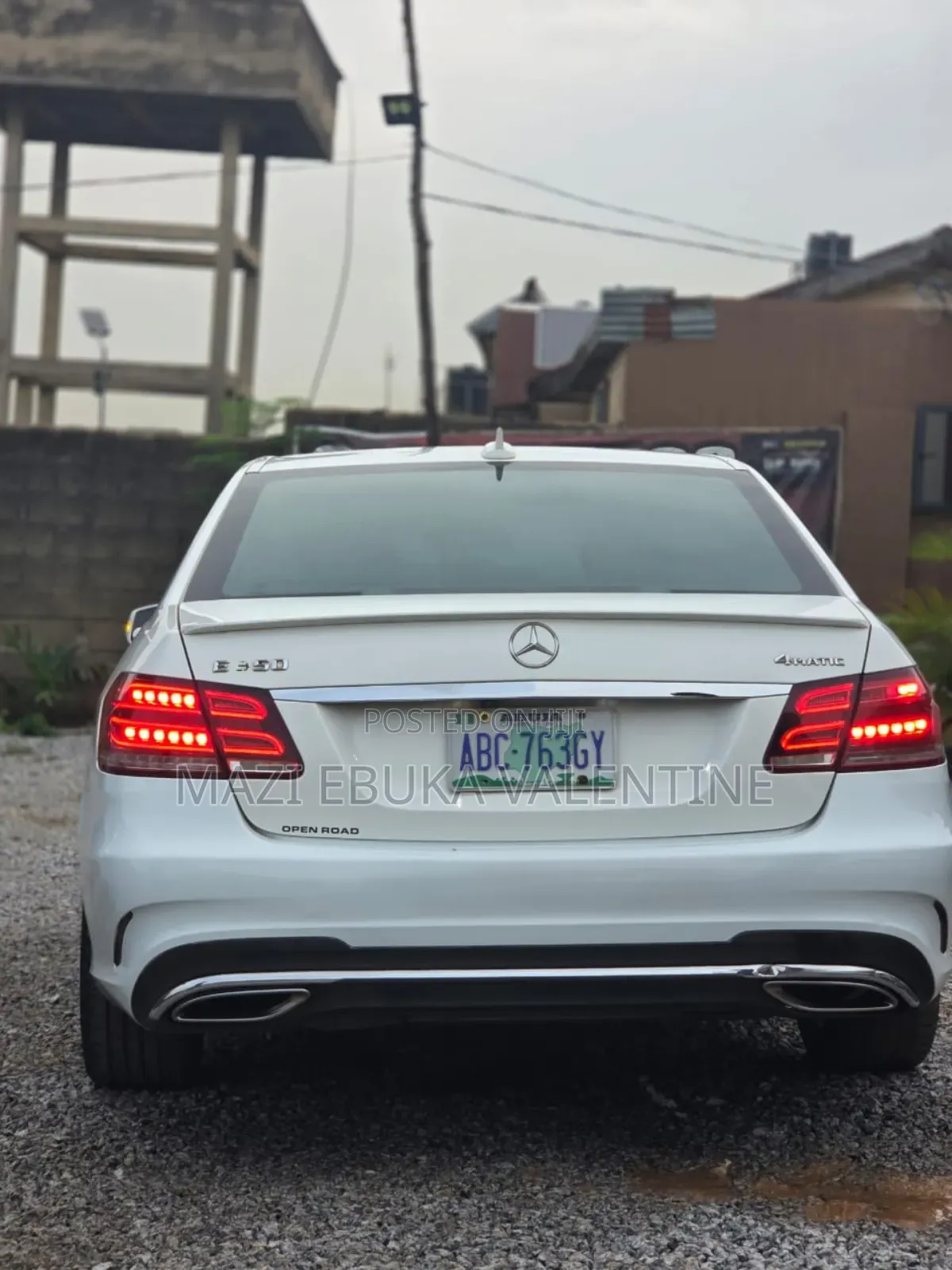 Mercedes-Benz E350 2014 White