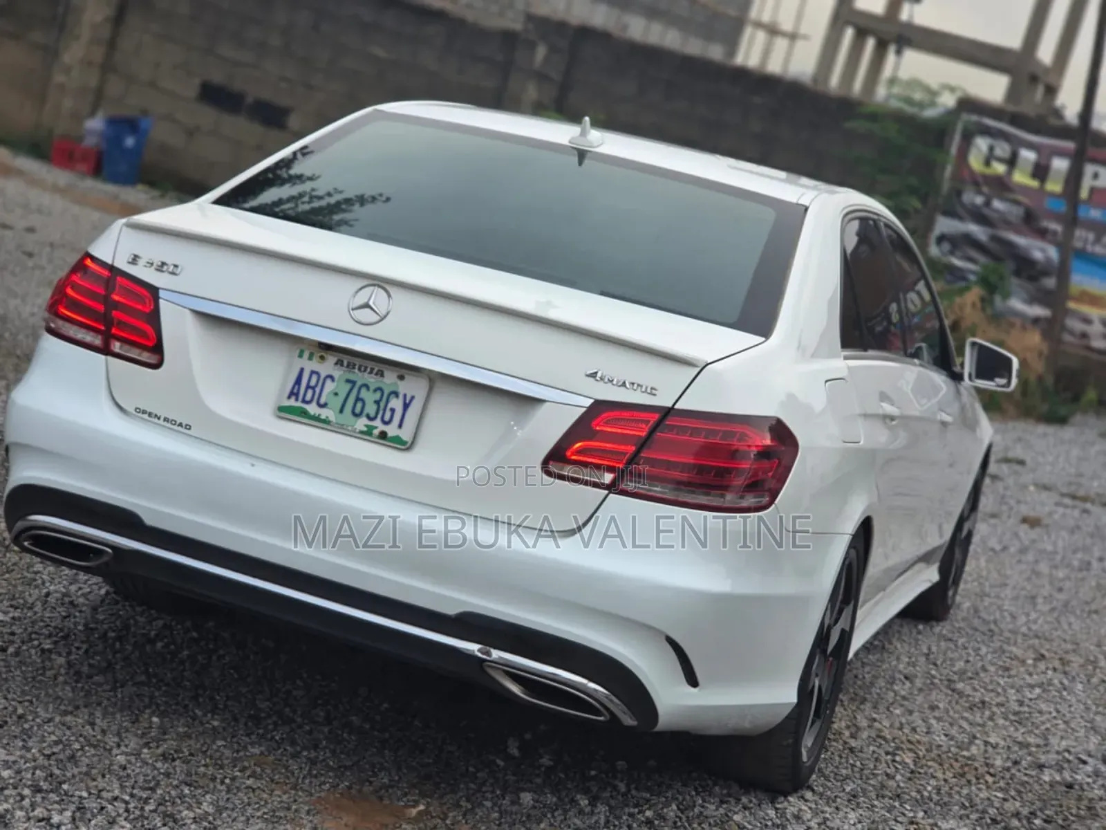 Mercedes-Benz E350 2014 White