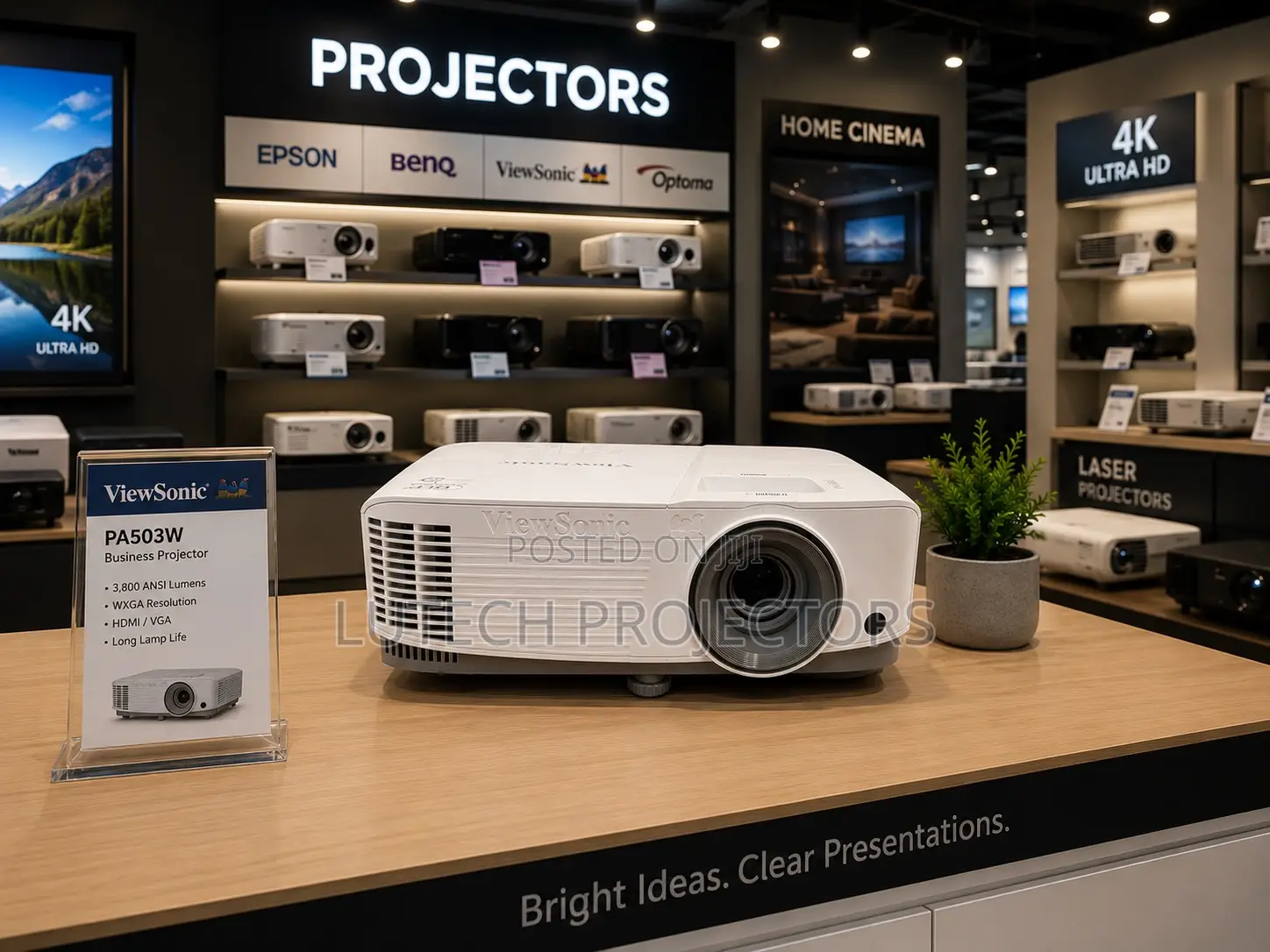 Viewsonic Svga DLP Projector for Office and Presentation Use