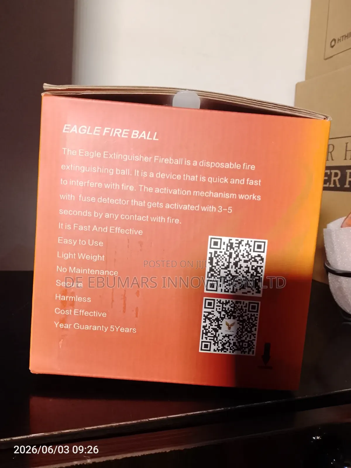 Eagle Fire Ball