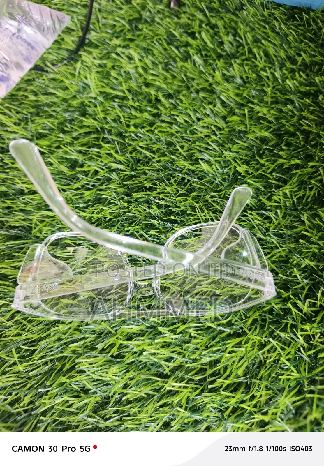 White Safety Glasses Baby Eagle