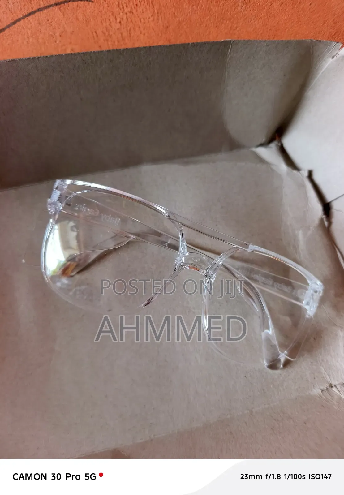 White Safety Glasses Baby Eagle
