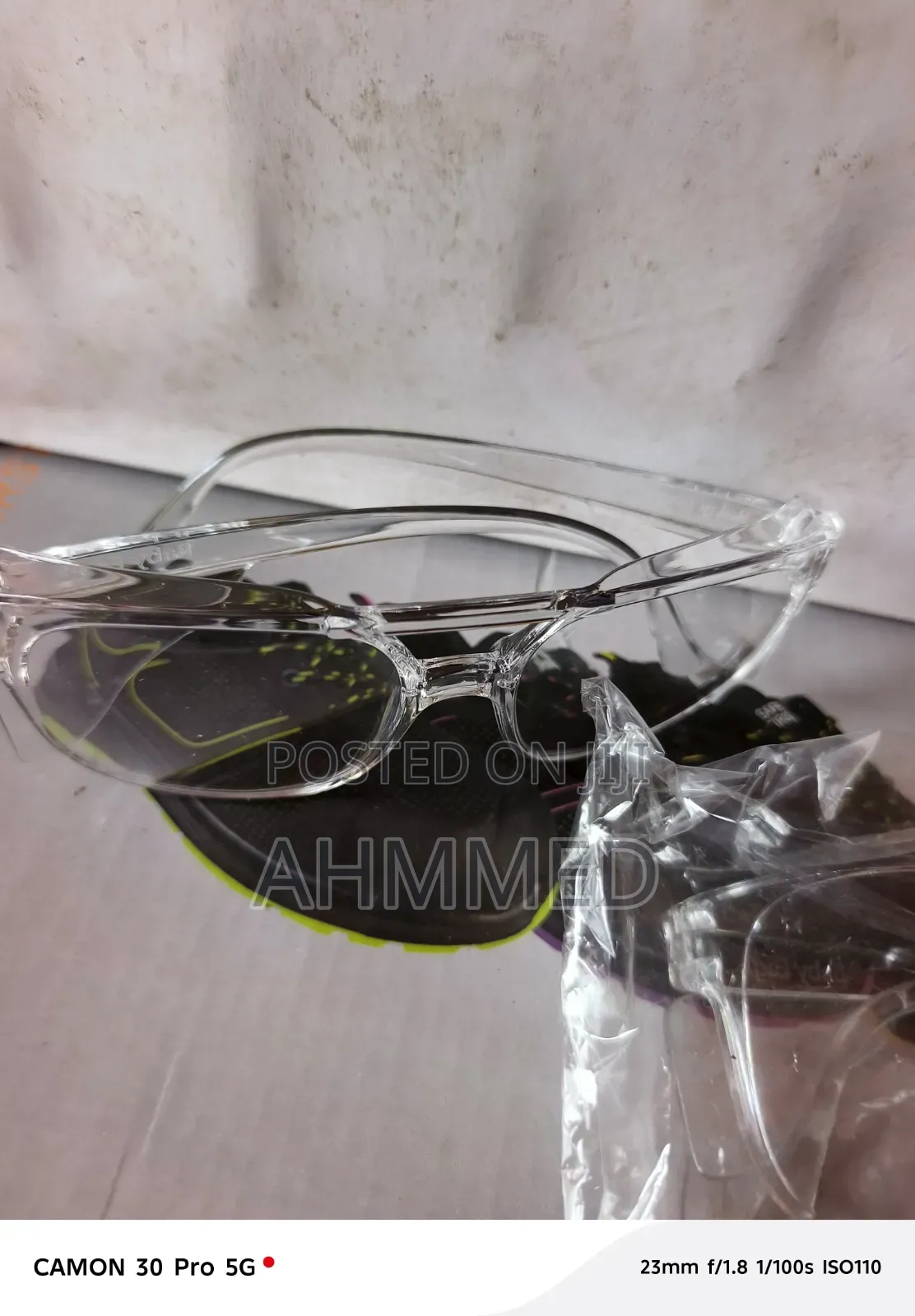 Dark Baby Eagles Safety Glasses