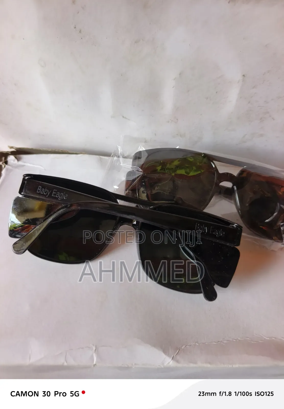 Dark Baby Eagles Safety Glasses