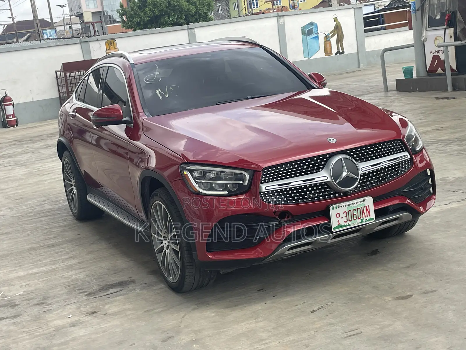 Mercedes-Benz GLC-Class 2020 Red