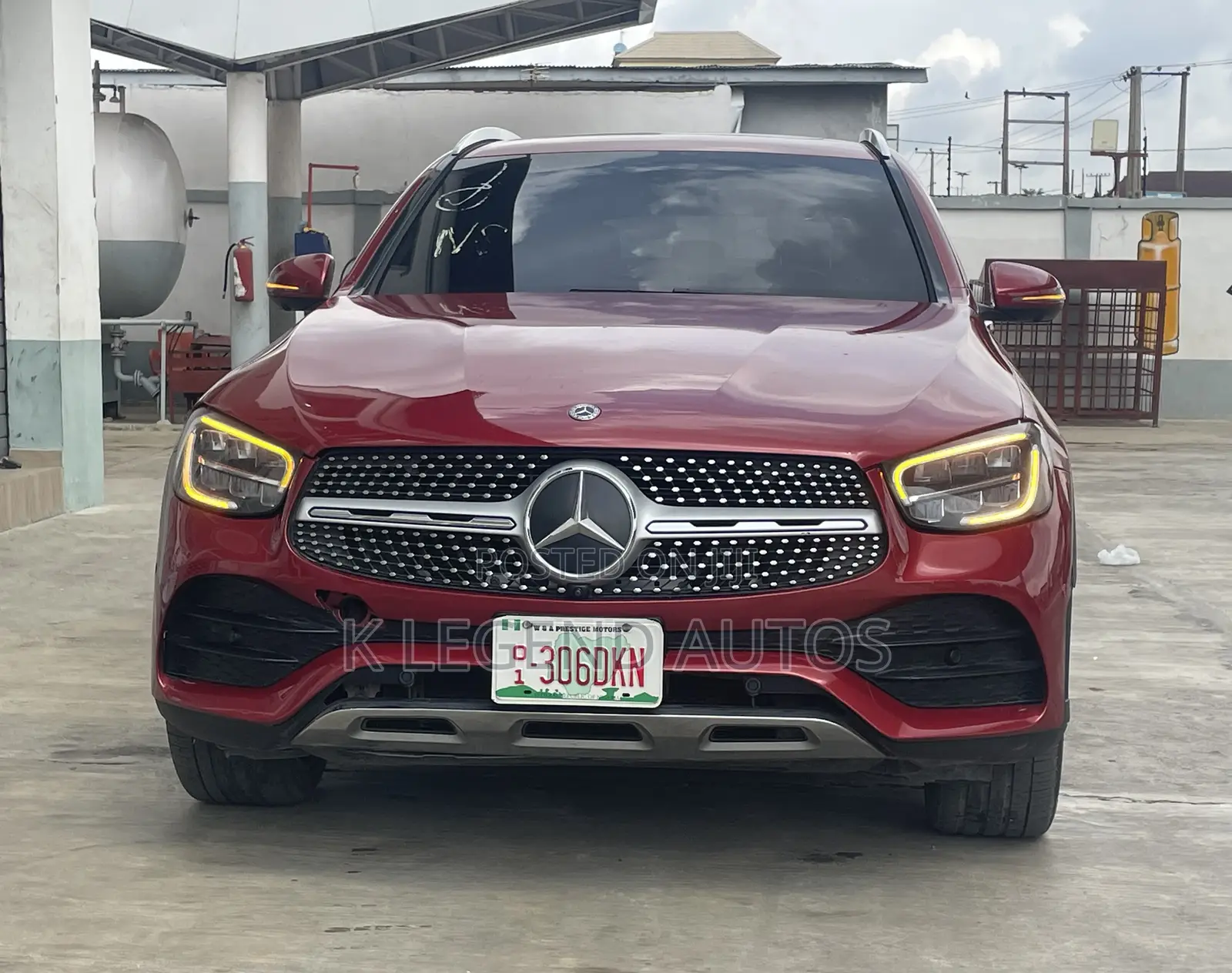 Mercedes-Benz GLC-Class 2020 Red