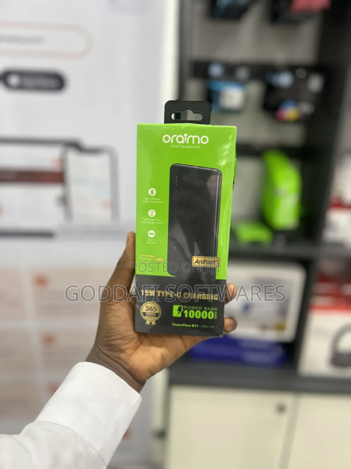 Oraimo 10000mah Fast Charging Power Bank
