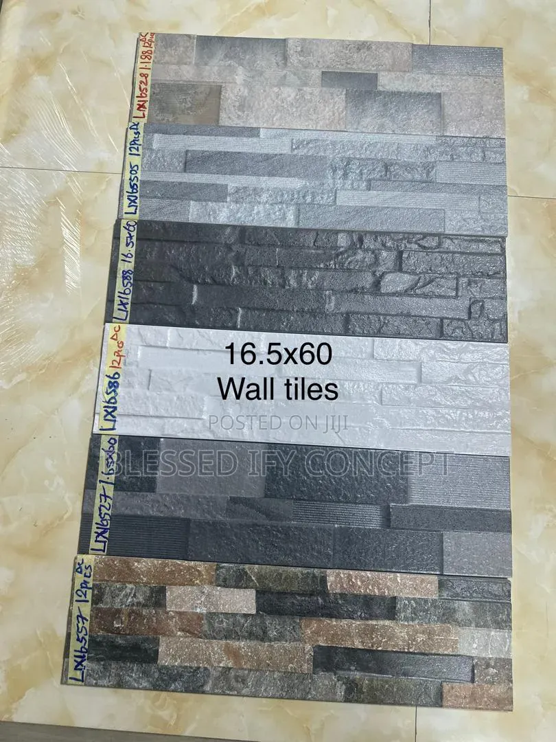 White 16.5x60 Outdoor Wall Tile
