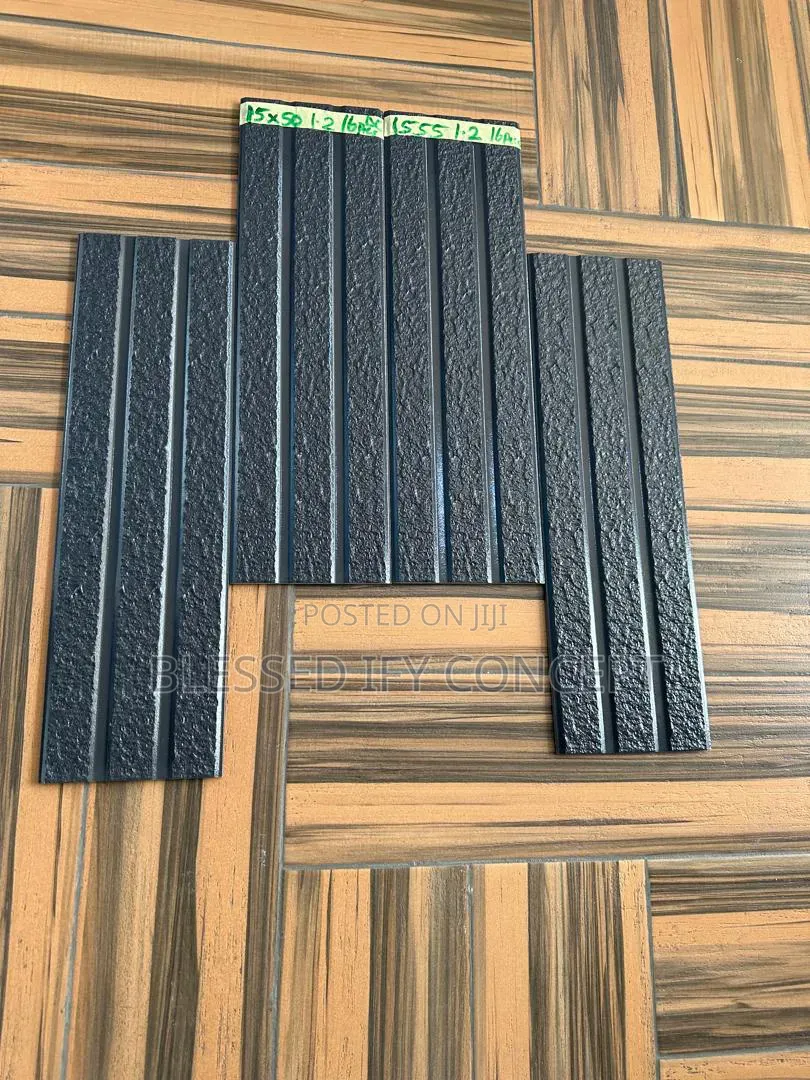 15x50 Outside Wall Tiles, Fence,Pillars, Different Designs and Colors