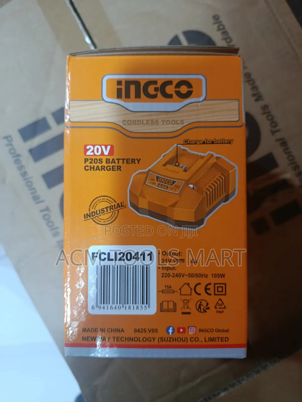 Ingco P20s Fast Battery Charger Fcli20411 – 20v/21v 4a Smart Lithium