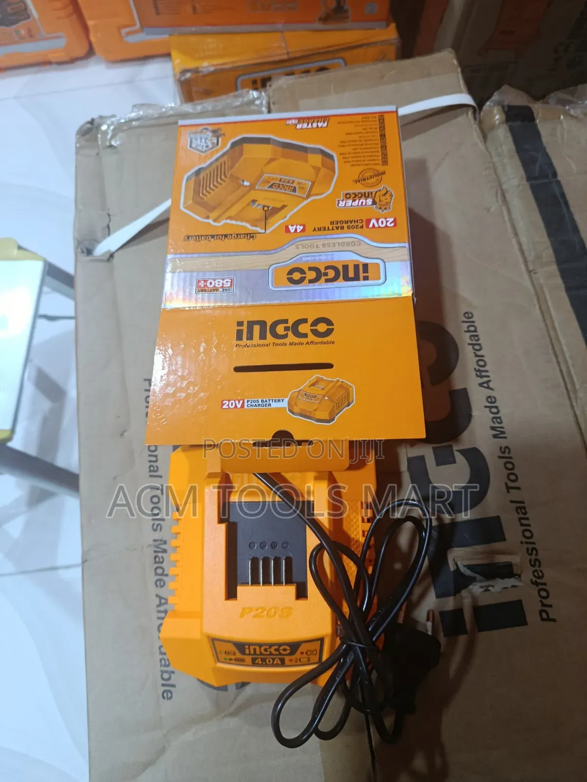 Ingco P20s Fast Battery Charger Fcli20411 – 20v/21v 4a Smart Lithium