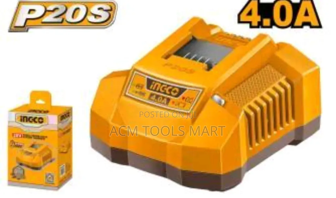 Ingco P20s Fast Battery Charger Fcli20411 – 20v/21v 4a Smart Lithium