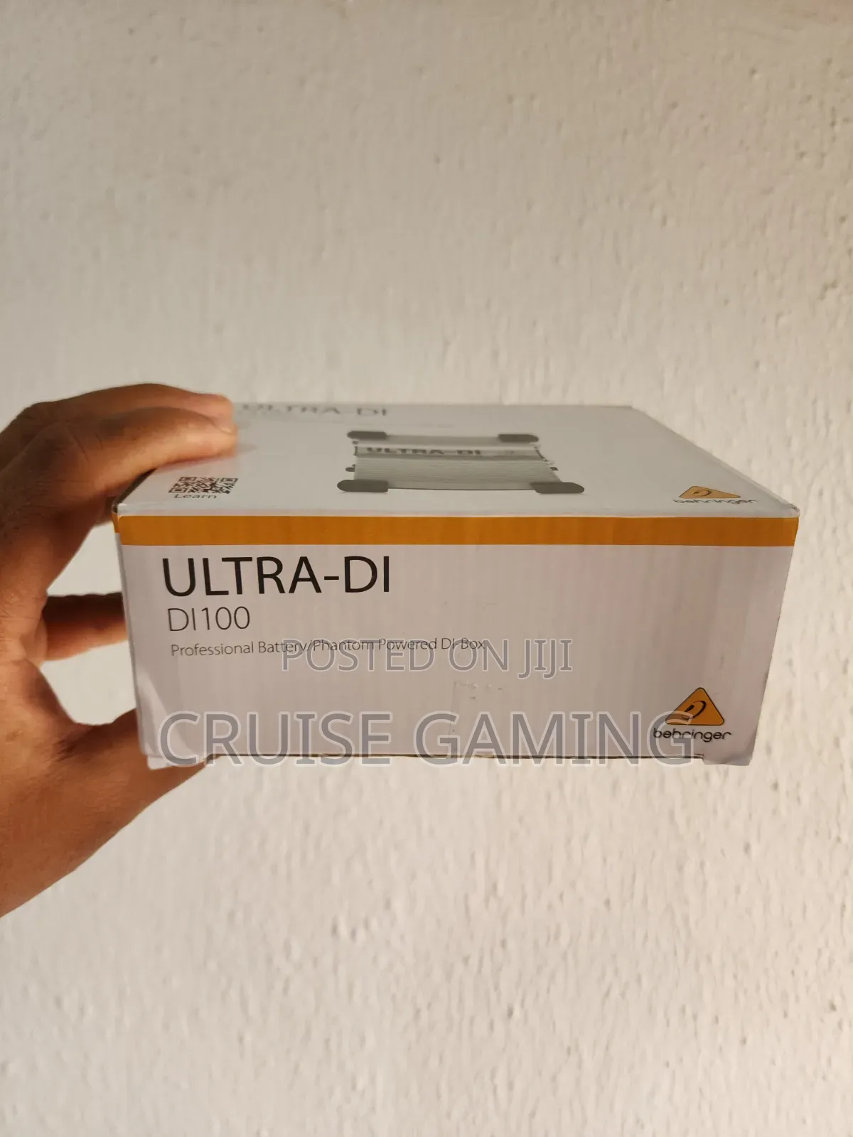 Behringer Active Powered Di Box Ultra Di100 Battery/48v Phantom Power