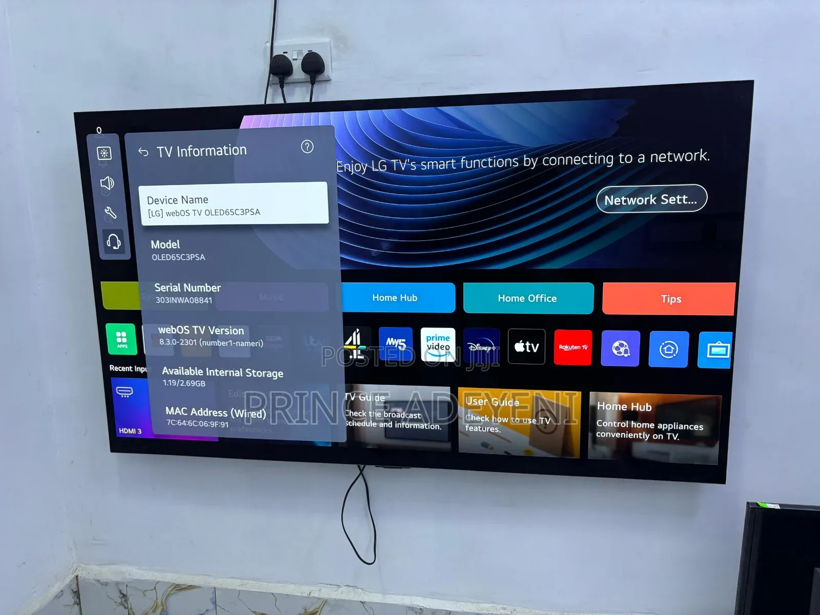 55 Inches Lg Oled B2 Series Smart Tv
